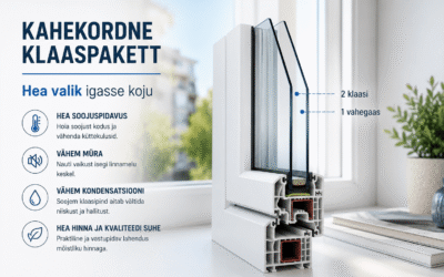 Kahekordne klaaspakett – millal on see hea valik ja millal tasub eelistada kolmekordset?